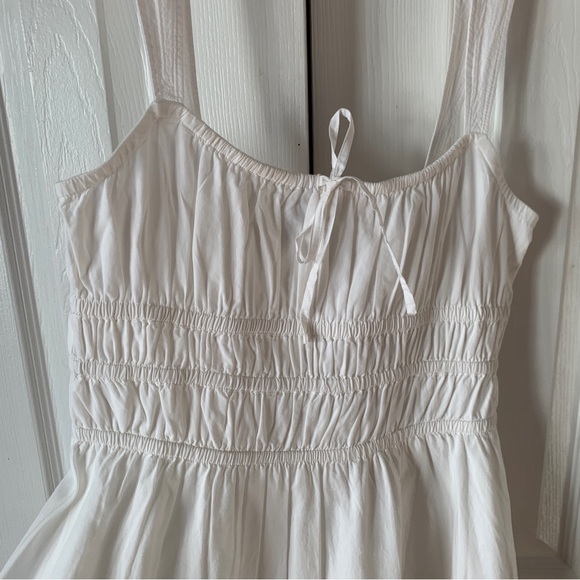 Aritzia Sunday Best Martine Poplin Dress in white NWOT - Picture 4 of 7